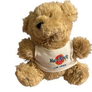Hard Rock Cafe Las Vegas Plush Bear - Tan